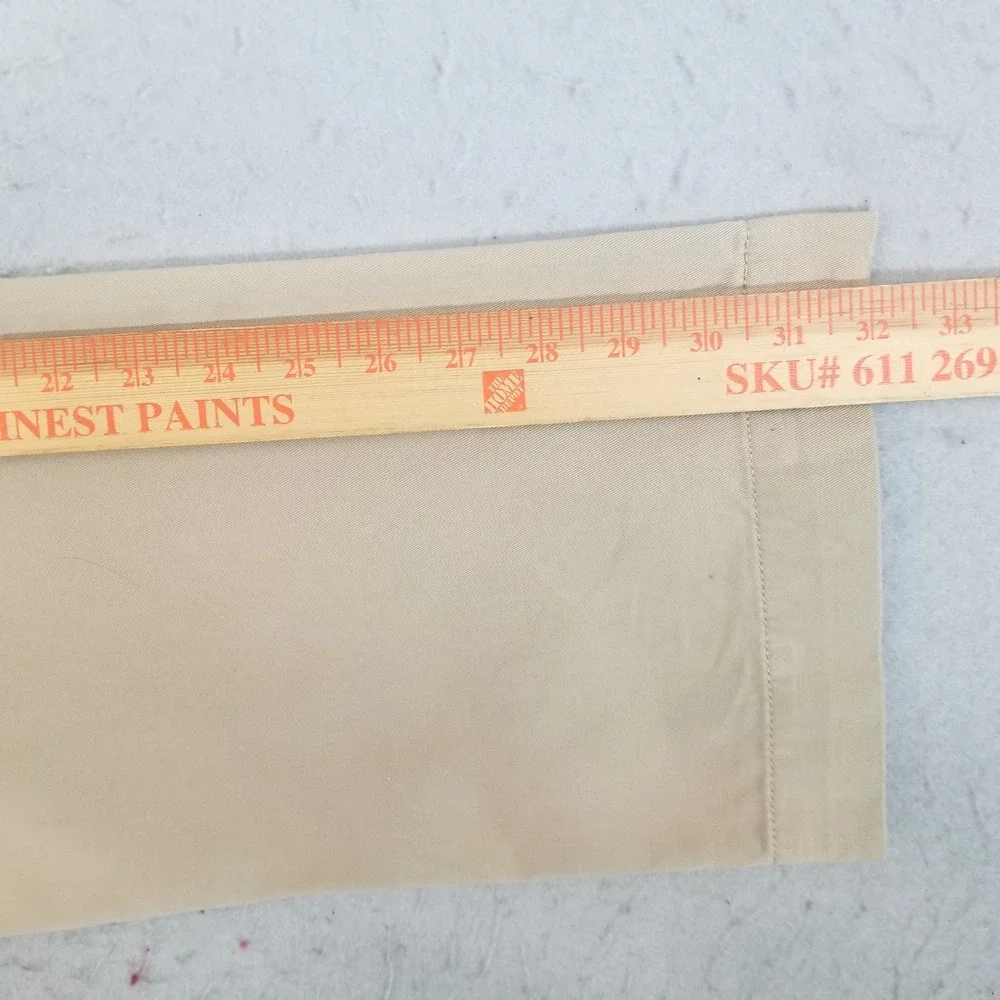 Polo Ralph Lauren Pants Mens 35x32 Khaki Prospect Pant Vintage 90s Cotton Chinos